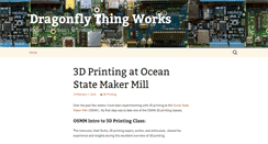 Desktop Screenshot of dragonflythingworks.com